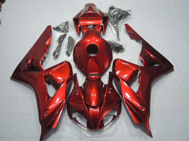 2006-2007 Deep Red Honda CBR1000RR Fairings 2006-2007 Deep Red Honda CBR1000RR Fairings