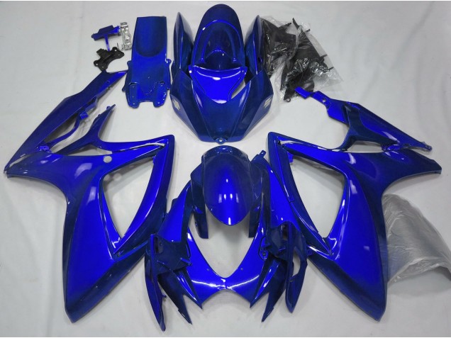 2006-2007 Gloss Blue Plain Suzuki GSXR 600-750 Fairings 2006-2007 Gloss Blue Plain Suzuki GSXR 600-750 Fairings
