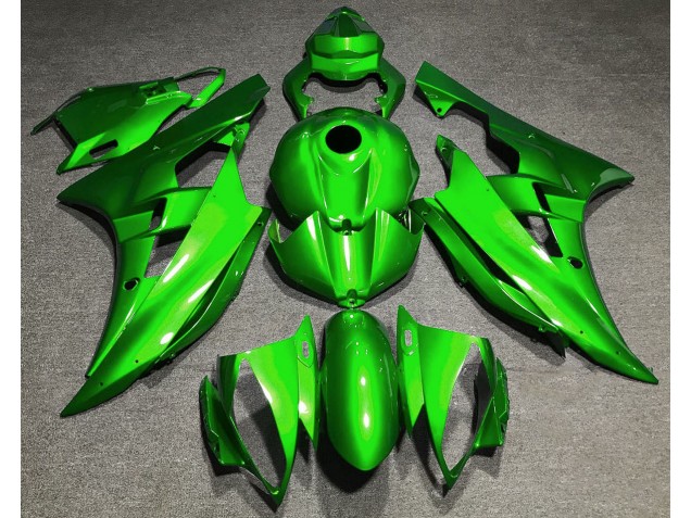 2006-2007 Gloss Green Yamaha R6 Fairings 2006-2007 Gloss Green Yamaha R6 Fairings