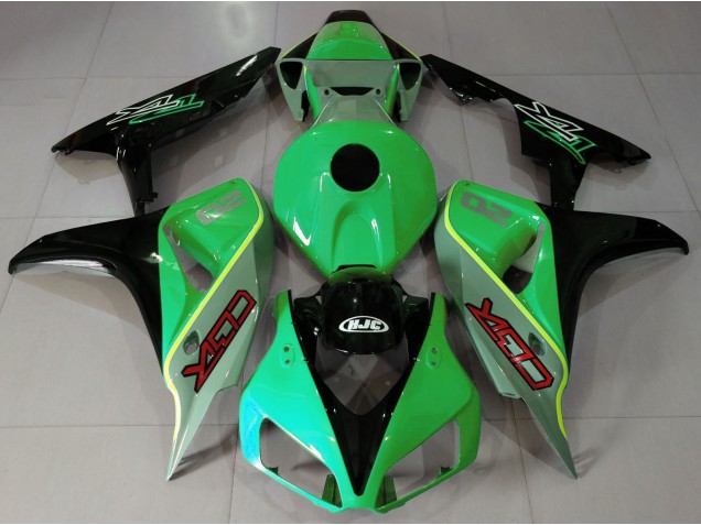2006-2007 Gloss Green and Black CBR Style Honda CBR1000RR Fairings 2006-2007 Gloss Green and Black CBR Style Honda CBR1000RR Fairings