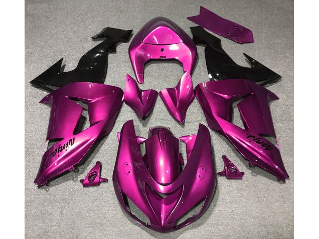 2006-2007 Gloss Pink Kawasaki ZX10R Fairings 2006-2007 Gloss Pink Kawasaki ZX10R Fairings