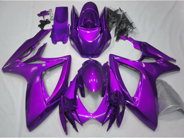 2006-2007 Gloss Purple Plain Suzuki GSXR 600-750 Fairings 2006-2007 Gloss Purple Plain Suzuki GSXR 600-750 Fairings