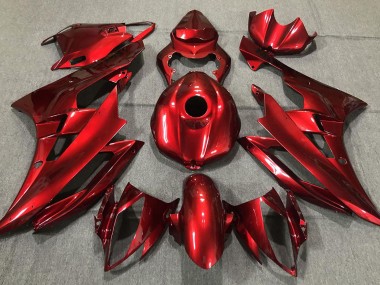 2006-2007 Gloss Red Yamaha R6 Fairings