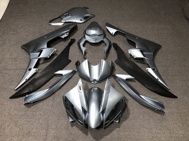 2006-2007 Gloss Silver Yamaha R6 Fairings 2006-2007 Gloss Silver Yamaha R6 Fairings