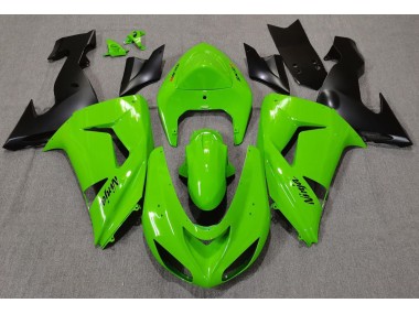2006-2007 Green Kawasaki ZX10R Fairings