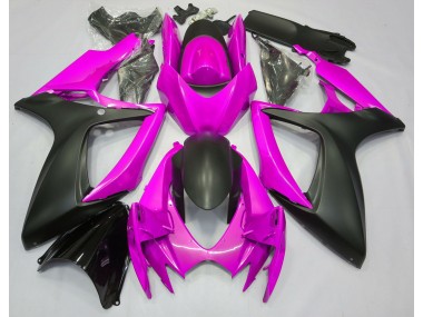 2006-2007 Hot Pink Suzuki GSXR 600-750 Fairings