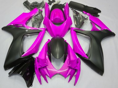 2006-2007 Hot Pink Suzuki GSXR 600-750 Fairings