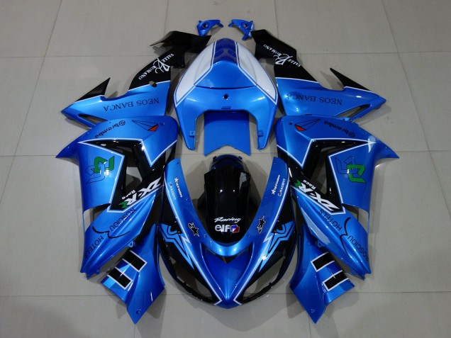 2006-2007 Liquid Blue & Kawasaki ZX10R Fairings 2006-2007 Liquid Blue & Kawasaki ZX10R Fairings