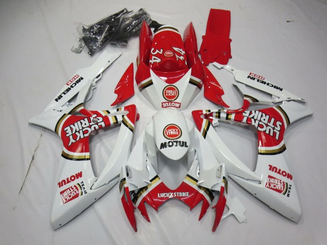 2006-2007 Lucky Strike Suzuki GSXR 600-750 Fairings 2006-2007 Lucky Strike Suzuki GSXR 600-750 Fairings