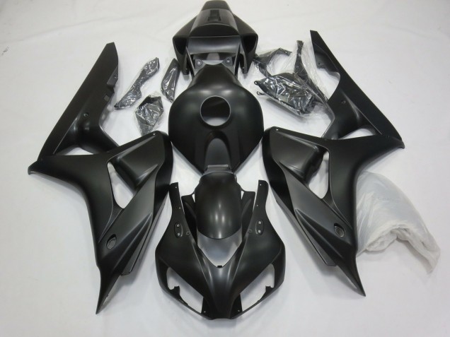 2006-2007 Matte Black Honda CBR1000RR Fairings 2006-2007 Matte Black Honda CBR1000RR Fairings