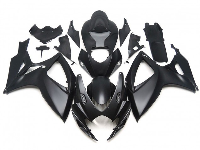 2006-2007 Matte Black OEM Custom Style Suzuki GSXR 600-750 Fairings 2006-2007 Matte Black OEM Custom Style Suzuki GSXR 600-750 Fairings