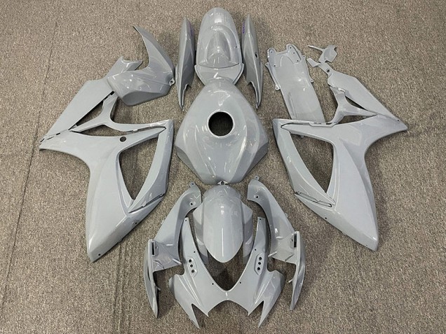 2006-2007 Nardo Grey Suzuki GSXR 600-750 Fairings 2006-2007 Nardo Grey Suzuki GSXR 600-750 Fairings