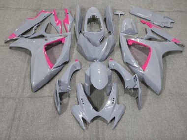 2006-2007 Nardo and Pink Trim Suzuki GSXR 600-750 Fairings