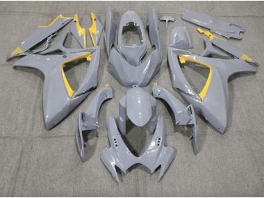 2006-2007 Nardo and Yellow Trim Suzuki GSXR 600-750 Fairings