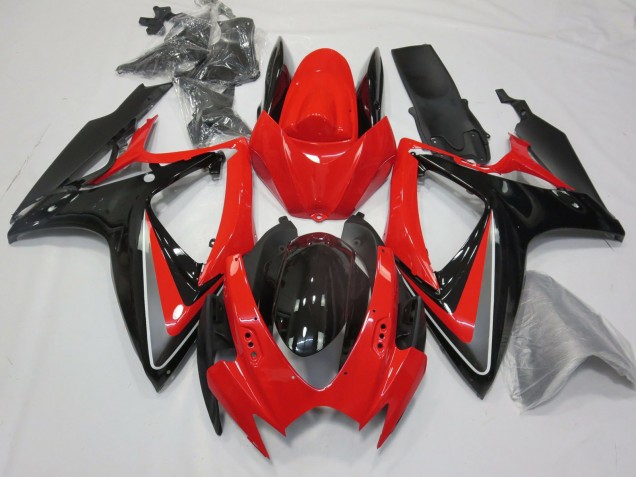 2006-2007 OEM Style Red Suzuki GSXR 600-750 Fairings 2006-2007 OEM Style Red Suzuki GSXR 600-750 Fairings