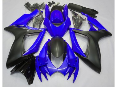 2006-2007 Ocean Blue Suzuki GSXR 600-750 Fairings