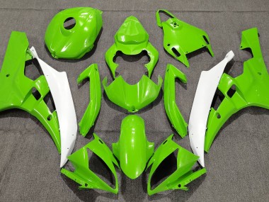 2006-2007 Pearl Green Yamaha R6 Fairings