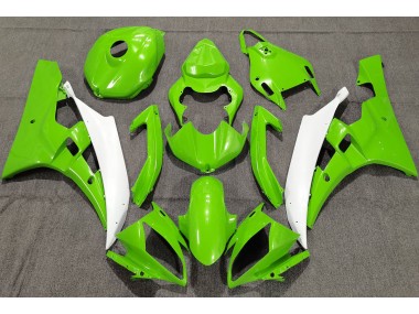2006-2007 Pearl Green Yamaha R6 Fairings