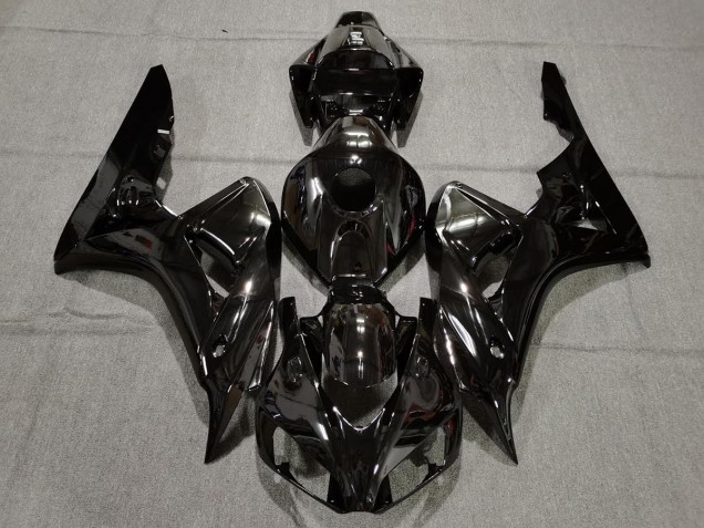 2006-2007 Plain Gloss Black Honda CBR1000RR Fairings 2006-2007 Plain Gloss Black Honda CBR1000RR Fairings
