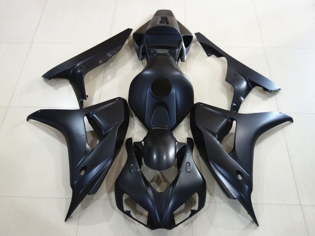 2006-2007 Plain Matte Black Honda CBR1000RR Fairings 2006-2007 Plain Matte Black Honda CBR1000RR Fairings
