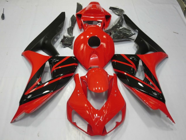 2006-2007 Red and Black Honda CBR1000RR Fairings 2006-2007 Red and Black Honda CBR1000RR Fairings
