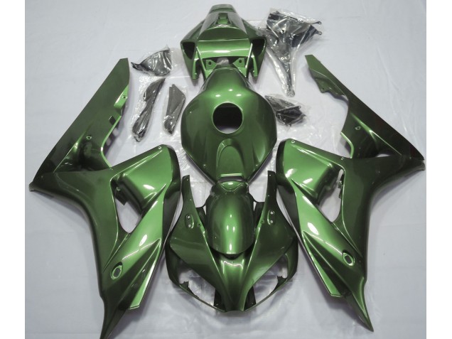 2006-2007 Solid Forest Green Honda CBR1000RR Fairings