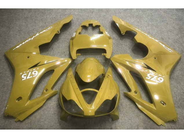 2006-2008 Gold Triumph Daytona 675 Fairings 2006-2008 Gold Triumph Daytona 675 Fairings