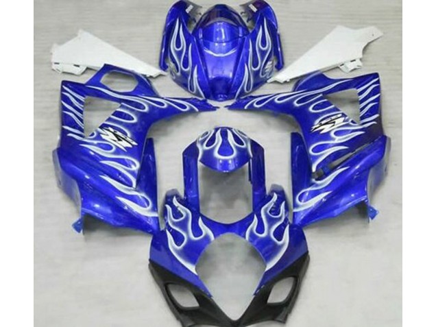 2007-2008 Blue Flame Suzuki GSXR 1000 Fairings 2007-2008 Blue Flame Suzuki GSXR 1000 Fairings