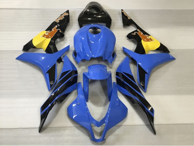2007-2008 Blue & Orange Bull Honda CBR600RR Fairings 2007-2008 Blue & Orange Bull Honda CBR600RR Fairings
