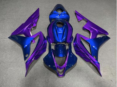 2007-2008 Blue & Purple Honda CBR600RR Fairings