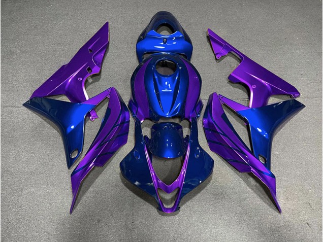 2007-2008 Blue & Purple Honda CBR600RR Fairings 2007-2008 Blue & Purple Honda CBR600RR Fairings