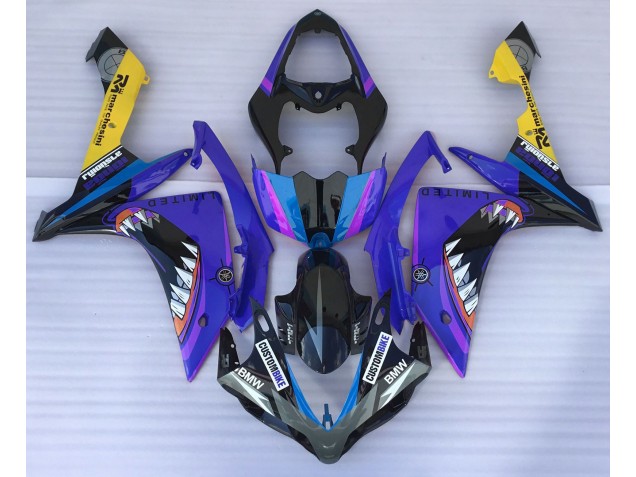 2007-2008 Blue Shark Yamaha R1 Fairings 2007-2008 Blue Shark Yamaha R1 Fairings