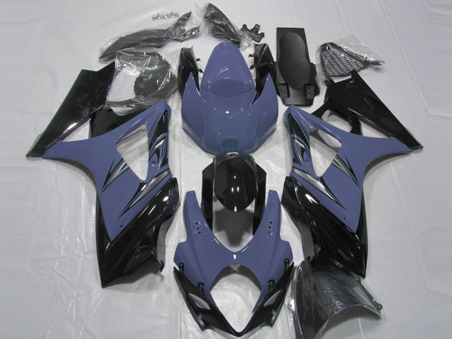 2007-2008 Dark Blue and Black Suzuki GSXR 1000 Fairings 2007-2008 Dark Blue and Black Suzuki GSXR 1000 Fairings