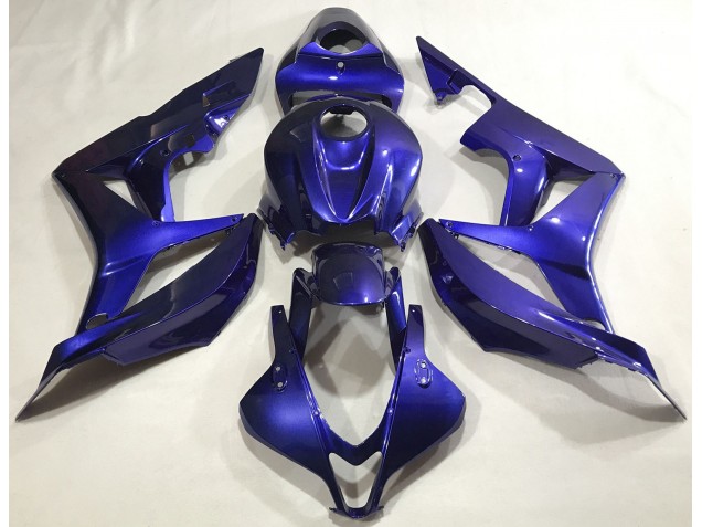 2007-2008 Deep Blue Plain Honda CBR600RR Fairings