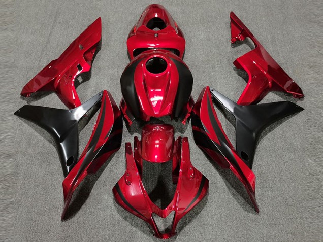 2007-2008 Deep Red OEM Style Honda CBR600RR Fairings 2007-2008 Deep Red OEM Style Honda CBR600RR Fairings