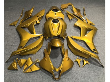 2007-2008 Gloss Gold Plain Honda CBR600RR Fairings