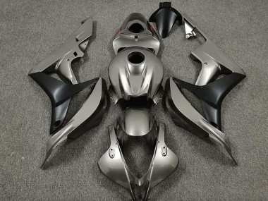 2007-2008 Gloss Grey and Black Honda CBR600RR Fairings