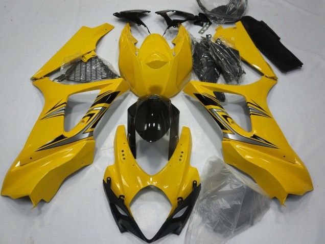 2007-2008 Gloss Yellow Suzuki GSXR 1000 Fairings 2007-2008 Gloss Yellow Suzuki GSXR 1000 Fairings