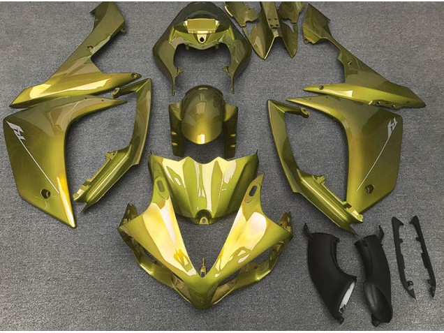 2007-2008 Gloss Yellow Yamaha R1 Fairings