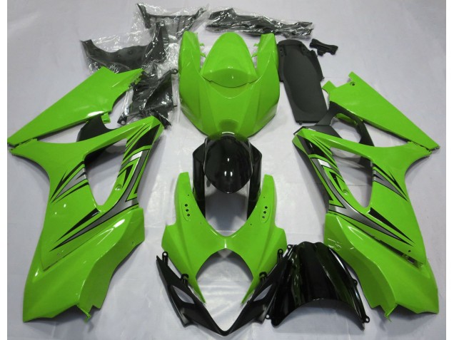 2007-2008 Green OEM Style Suzuki GSXR 1000 Fairings 2007-2008 Green OEM Style Suzuki GSXR 1000 Fairings