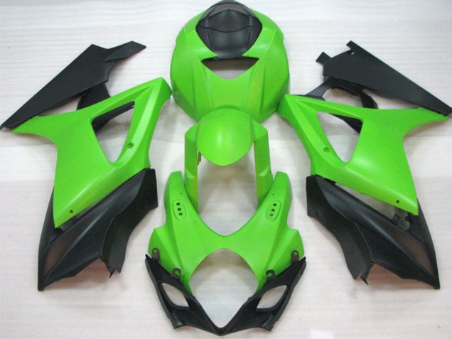 2007-2008 Matte Green Suzuki GSXR 1000 Fairings 2007-2008 Matte Green Suzuki GSXR 1000 Fairings