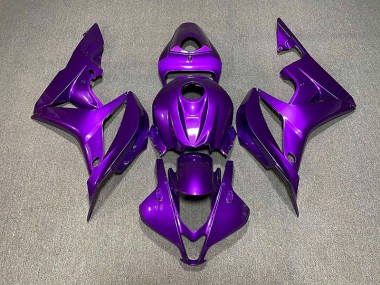 2007-2008 Pearl Purple Plain Honda CBR600RR Fairings