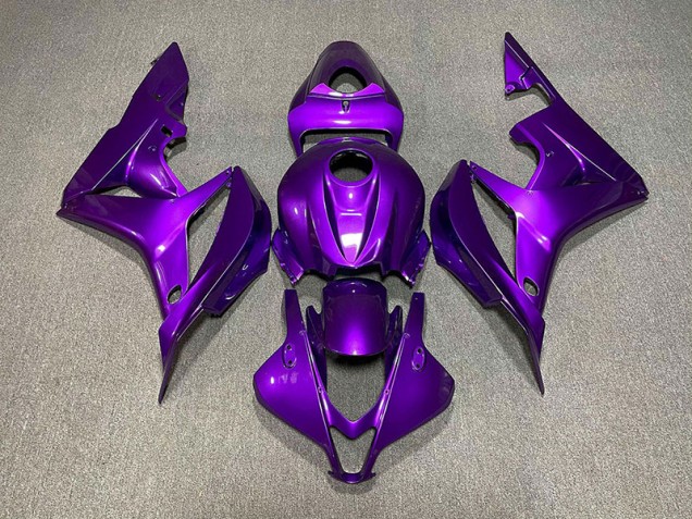 2007-2008 Pearl Purple Plain Honda CBR600RR Fairings