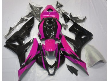 2007-2008 Pink and Black OEM Design Honda CBR600RR Fairings