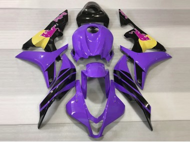 2007-2008 Purple & Pink Bull Honda CBR600RR Fairings