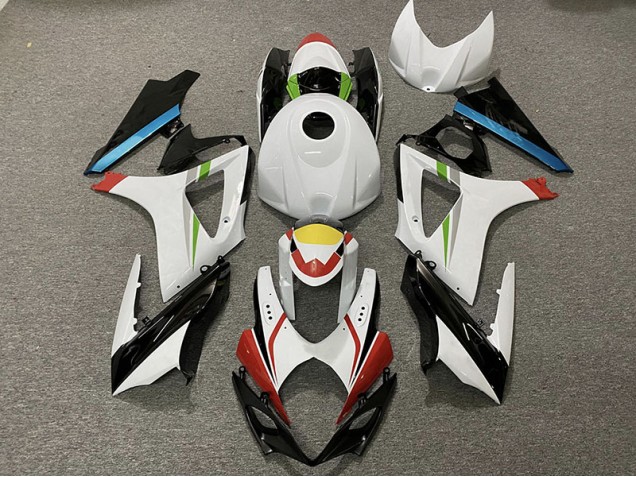 2007-2008 Race Colors 1 Suzuki GSXR 1000 Fairings 2007-2008 Race Colors 1 Suzuki GSXR 1000 Fairings
