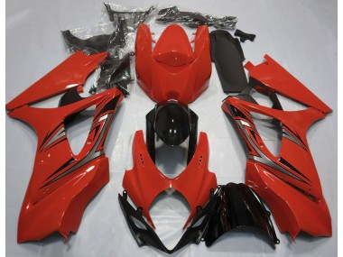 2007-2008 Red OEM Style Suzuki GSXR 1000 Fairings