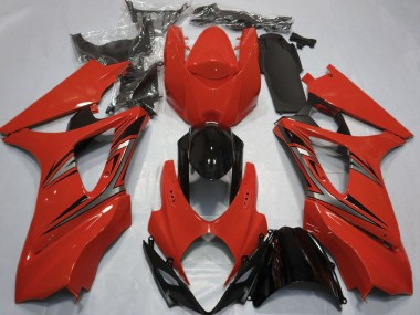 2007-2008 Red OEM Style Suzuki GSXR 1000 Fairings