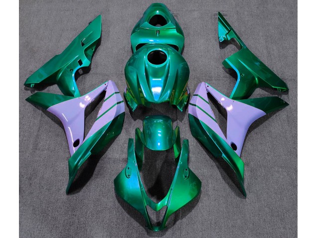 2007-2008 Turquoise and Milky Purple Honda CBR600RR Fairings