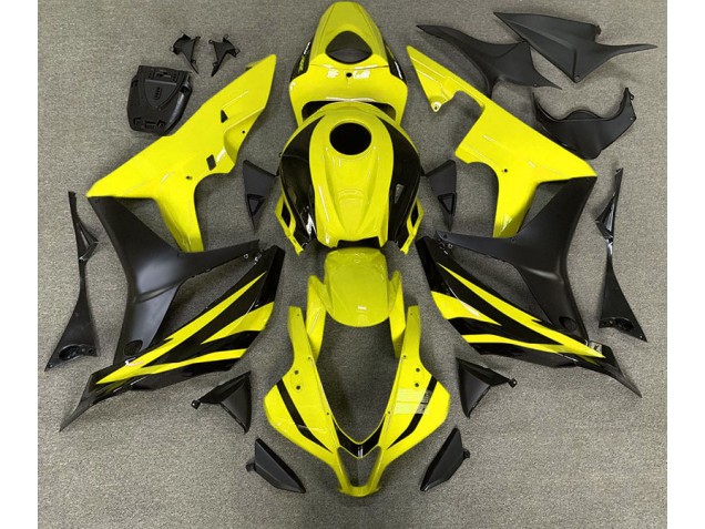 2007-2008 Yellow OEM Style Honda CBR600RR Fairings